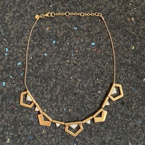 J. Crew Geometric Necklace